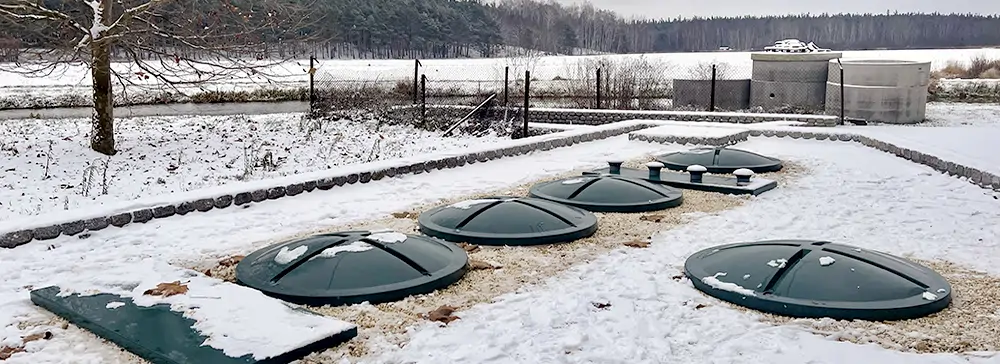 Postrojenja za pročišćavanje otpadnih voda AT 30 oval iPS do AT 225 oval iPS dizajnirana su za decentralizirana i polucentralizirana rješenja za pročišćavanje otpadnih voda