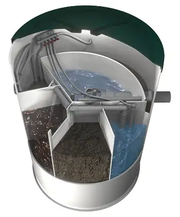 AQUATEC uređaj za pročišćavanje otpadnih voda AT s VFL tehnologijom